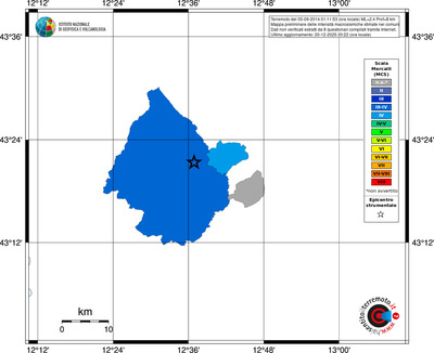 Mappa MCS - territori comuni