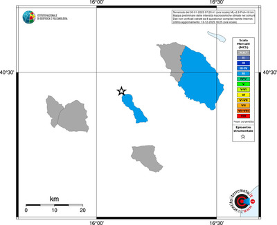 Mappa MCS - territori comuni