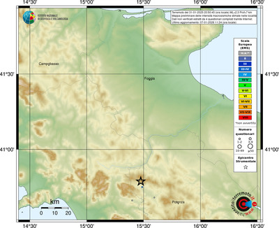 Mappa EMS - località