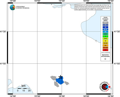 Mappa EMS - territori comuni