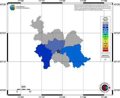 Mappa MCS - territori comuni