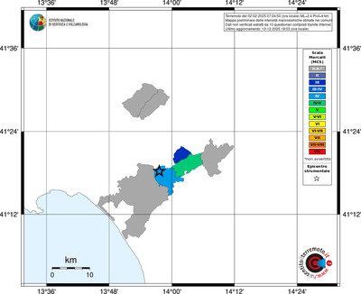 Mappa MCS - territori comuni