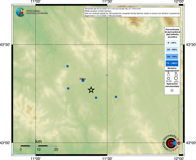 Mappa comuni con almeno 3 questionari
