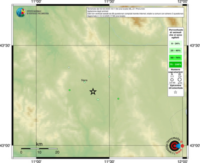 Mappa comuni con almeno 3 questionari