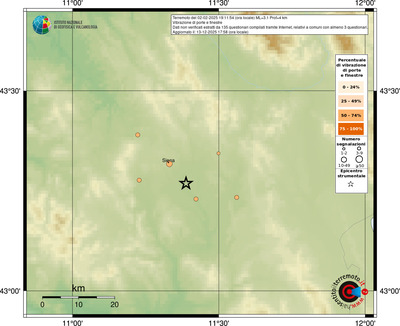 Mappa comuni con almeno 3 questionari