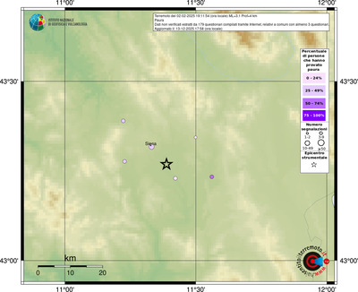 Mappa comuni con almeno 3 questionari