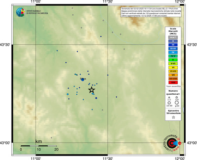 Mappa MCS - località