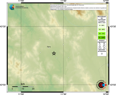Mappa comuni con almeno 3 questionari