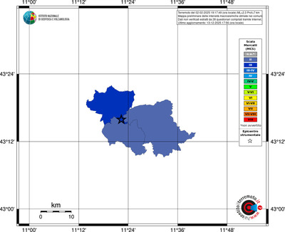 Mappa MCS - territori comuni