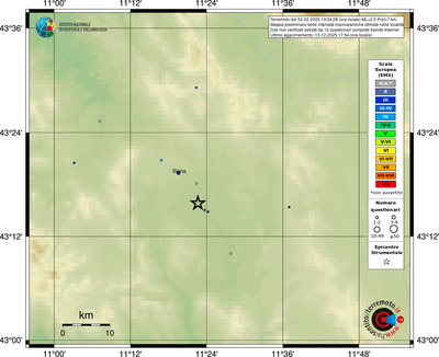 Mappa EMS - località