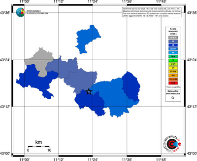 Mappa MCS - territori comuni