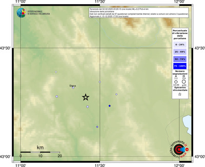 Mappa comuni con almeno 3 questionari