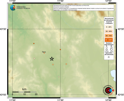 Mappa comuni con almeno 3 questionari