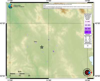 Mappa comuni con almeno 3 questionari