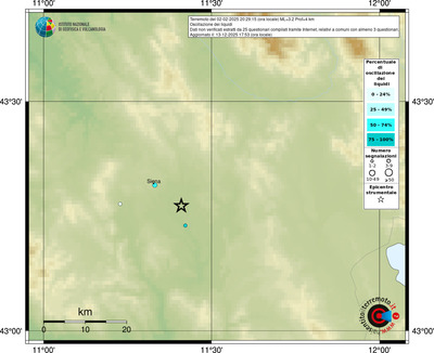 Mappa comuni con almeno 3 questionari