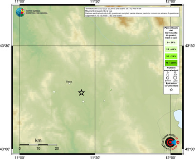 Mappa comuni con almeno 3 questionari