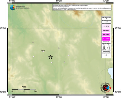 Mappa comuni con almeno 3 questionari