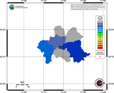 Mappa MCS - territori comuni