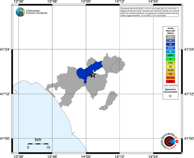 Mappa MCS - territori comuni