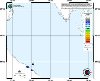 Mappa EMS - territori località