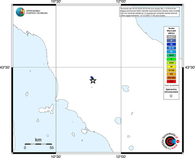 Mappa MCS - territori località