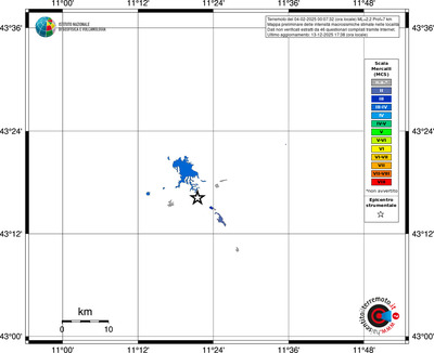 Mappa MCS - territori località
