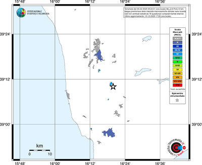 Mappa MCS - territori località