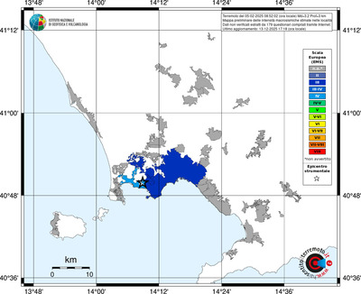 Mappa EMS - territori località