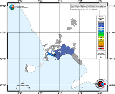Mappa MCS - territori località