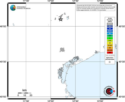 Mappa EMS - territori località