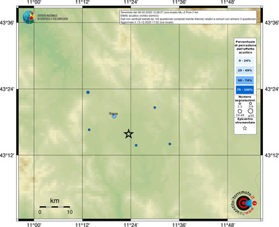 Mappa comuni con almeno 3 questionari
