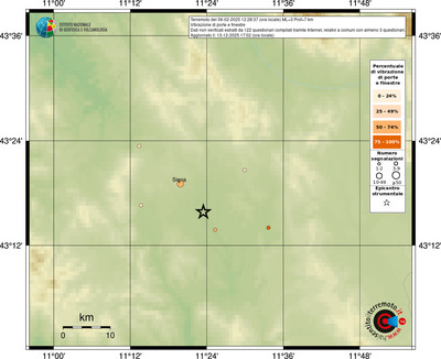 Mappa comuni con almeno 3 questionari