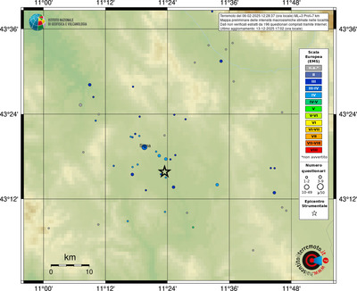 Mappa EMS - località