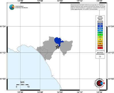 Mappa MCS - territori comuni