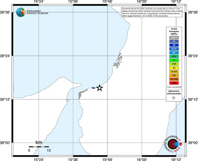 Mappa EMS - territori località