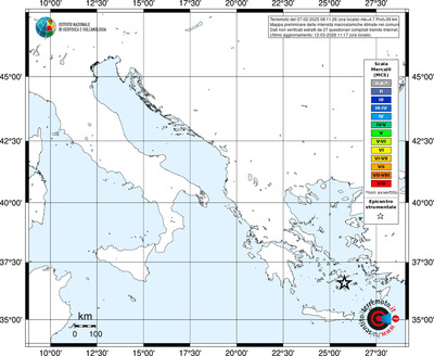 Mappa MCS - territori comuni