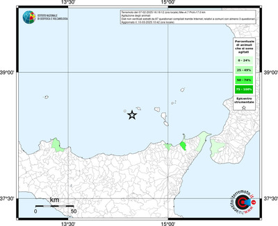 Mappa territorio comunale con almeno 3 questionari