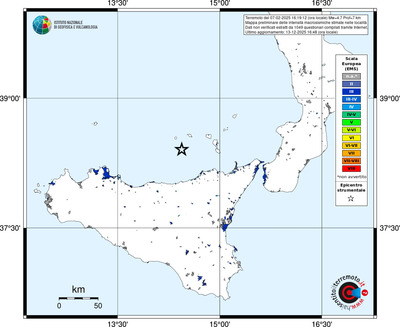 Mappa EMS - territori località