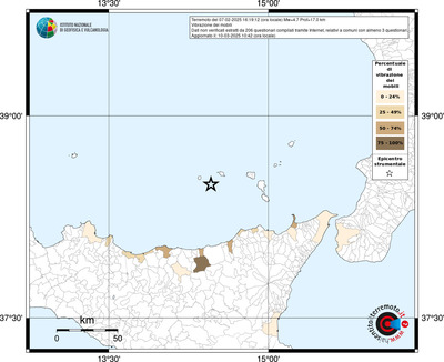 Mappa territorio comunale con almeno 3 questionari