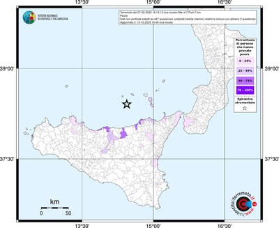Mappa territorio comunale con almeno 3 questionari