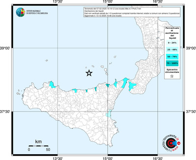 Mappa territorio comunale con almeno 3 questionari