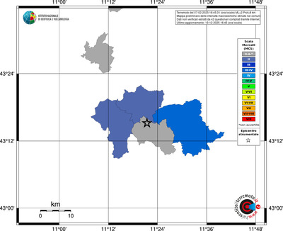 Mappa MCS - territori comuni