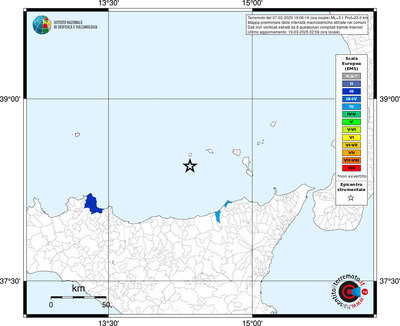Mappa EMS - territori comunali