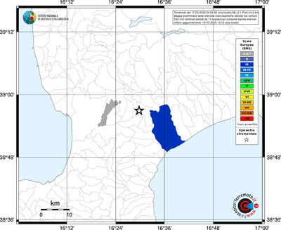 Mappa EMS - territori comunali