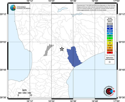 Mappa MCS - territori comunali