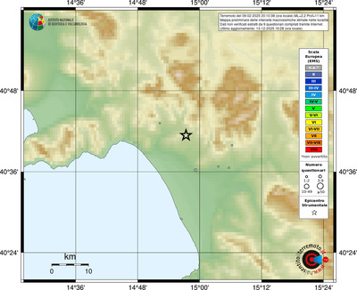 Mappa EMS - località