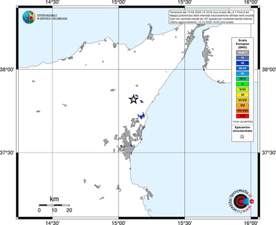 Mappa EMS - territori località