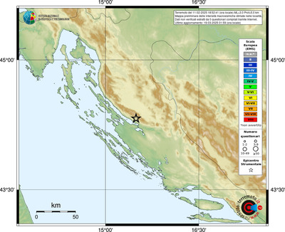 Mappa EMS - località