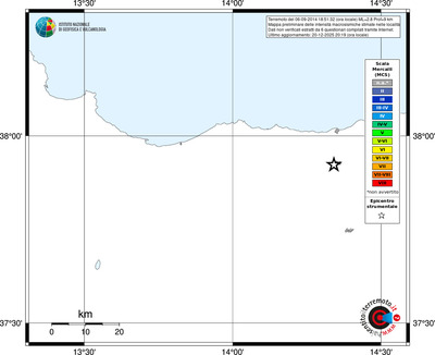 Mappa MCS - territori località