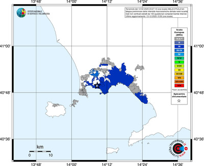 Mappa EMS - territori località